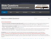 Tablet Screenshot of biblequestions.org
